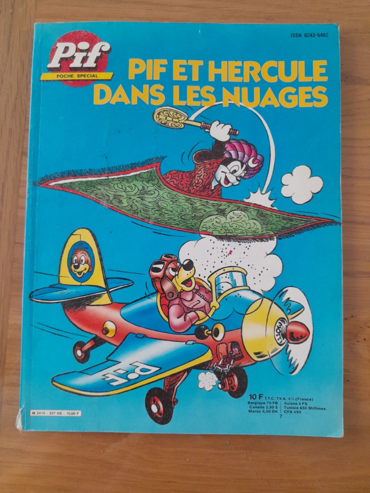 PIF POCHE SPECIAL   N°207 H.S    VAILLANT    1982    BE   GRD FORMAT