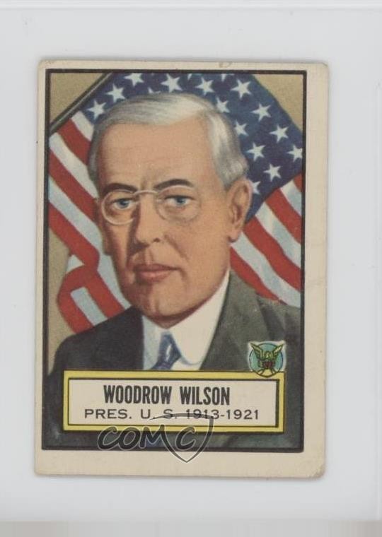 1952 Topps Look 'n See Woodrow Wilson #2 0nr3