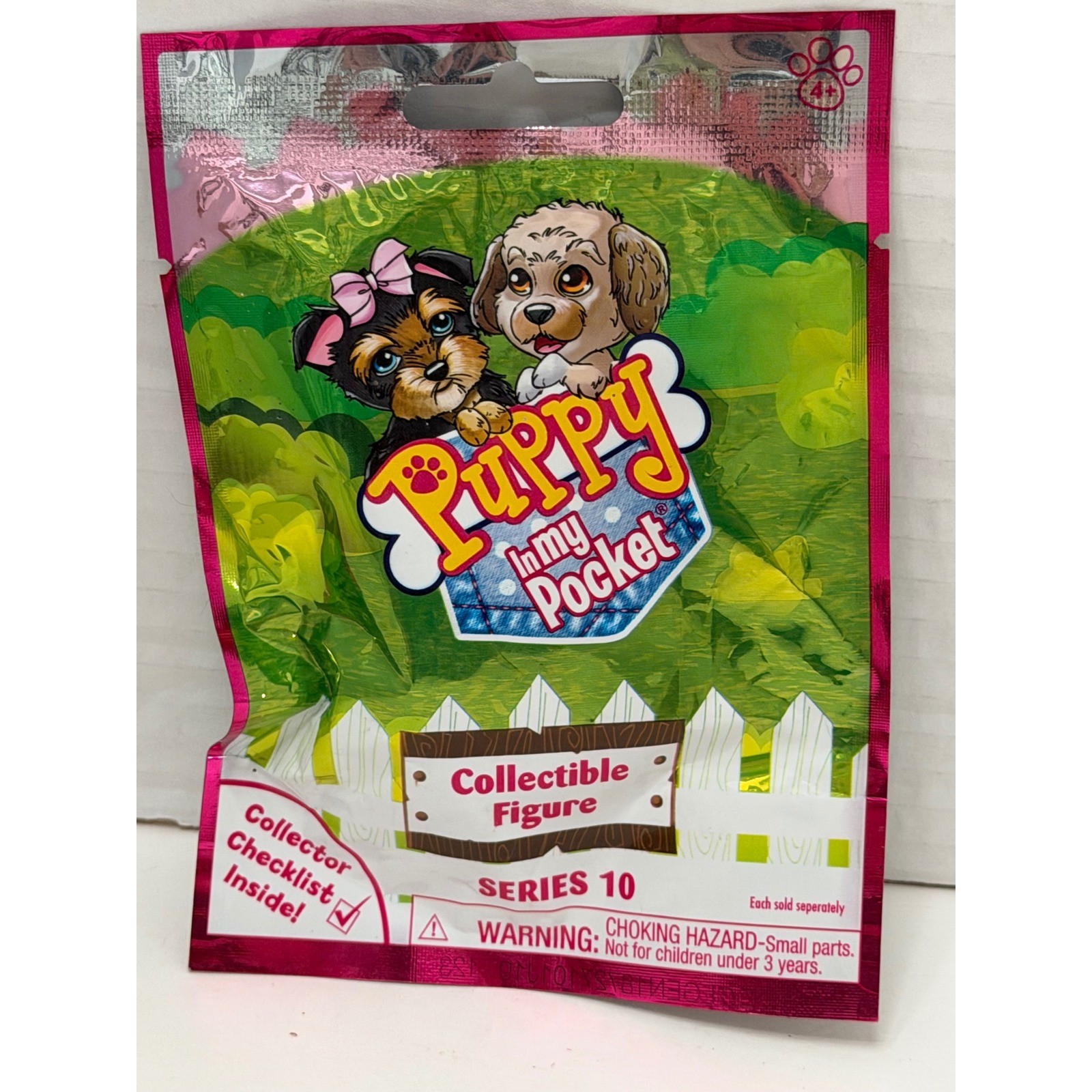 Puppy In My Pocket Series 10 Blind Bag Figura Cane da Collezione Just Play Nuovo