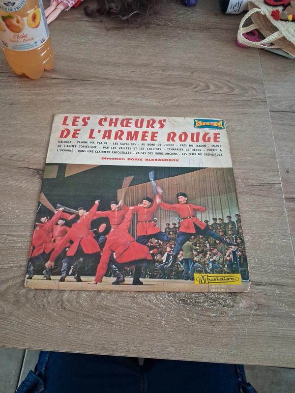 Vinyle les choeurs de l���armée rouge volume 2