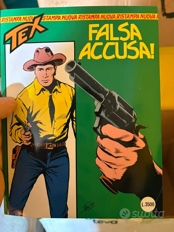 Fumetto Tex Ristampa del 1996