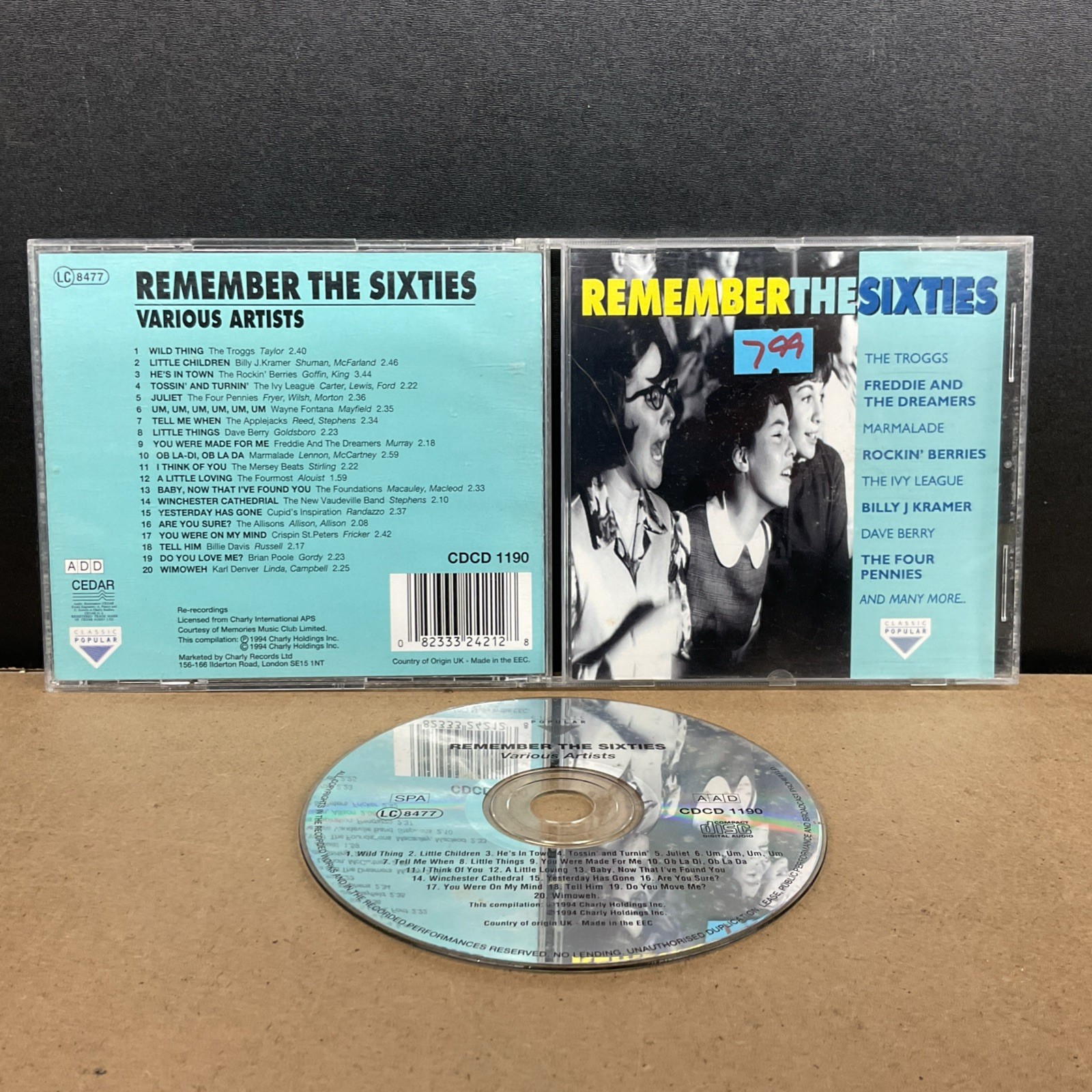Remember The Sixties by Various Artists (Charley)