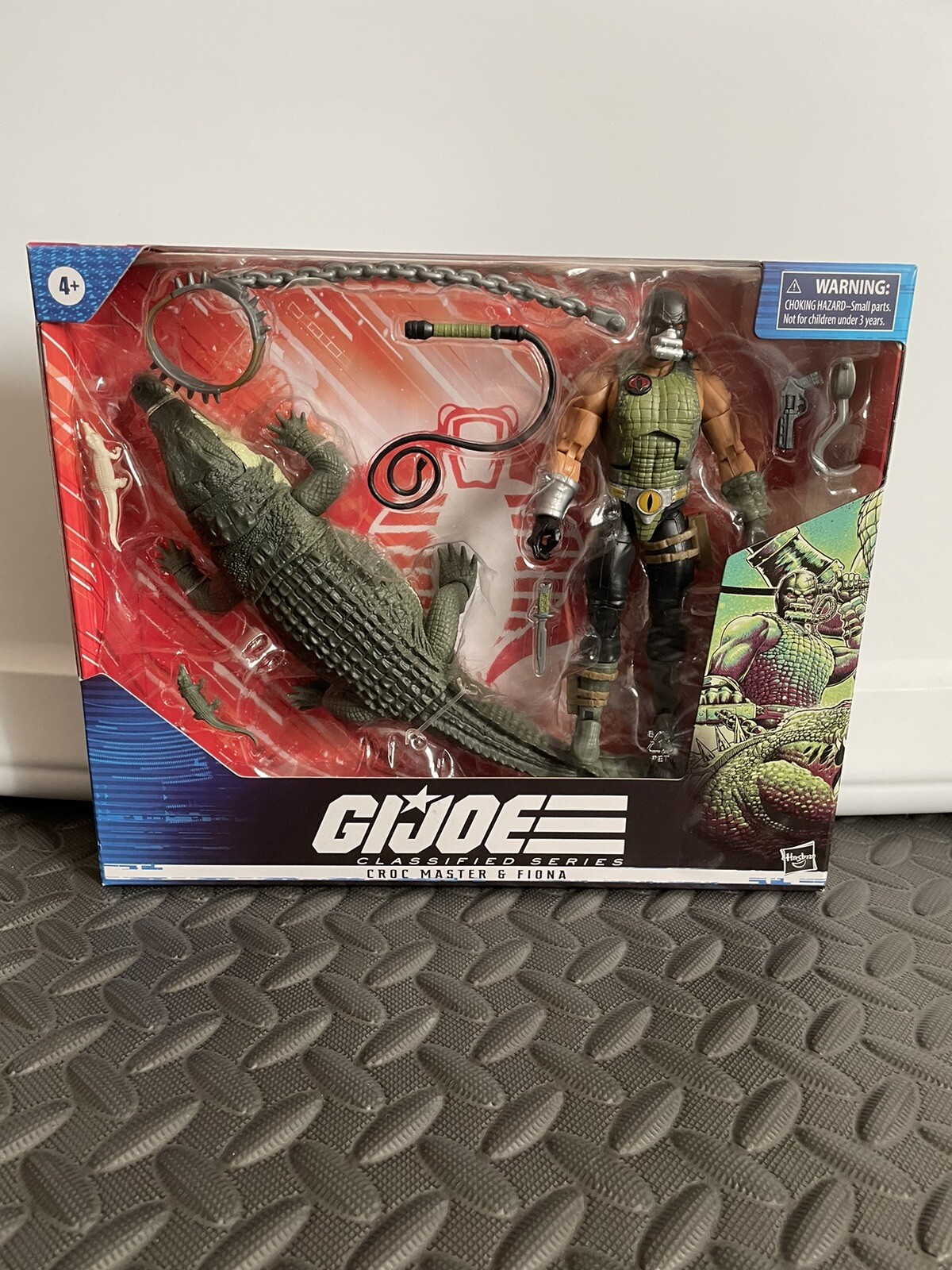 GI Joe Serie Classificata Croc Master & Fiona Confezione da 2 #38 Hasbro