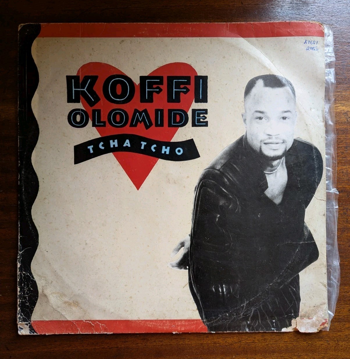 KOFFI OLOMIDE - TCHA TCHO - LP - KILLER! SOUKOUS 