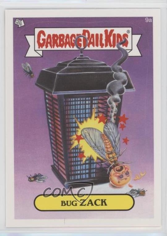 2014 Topps Garbage Pail Kids Series 1 Bug Zack #9a 0u7