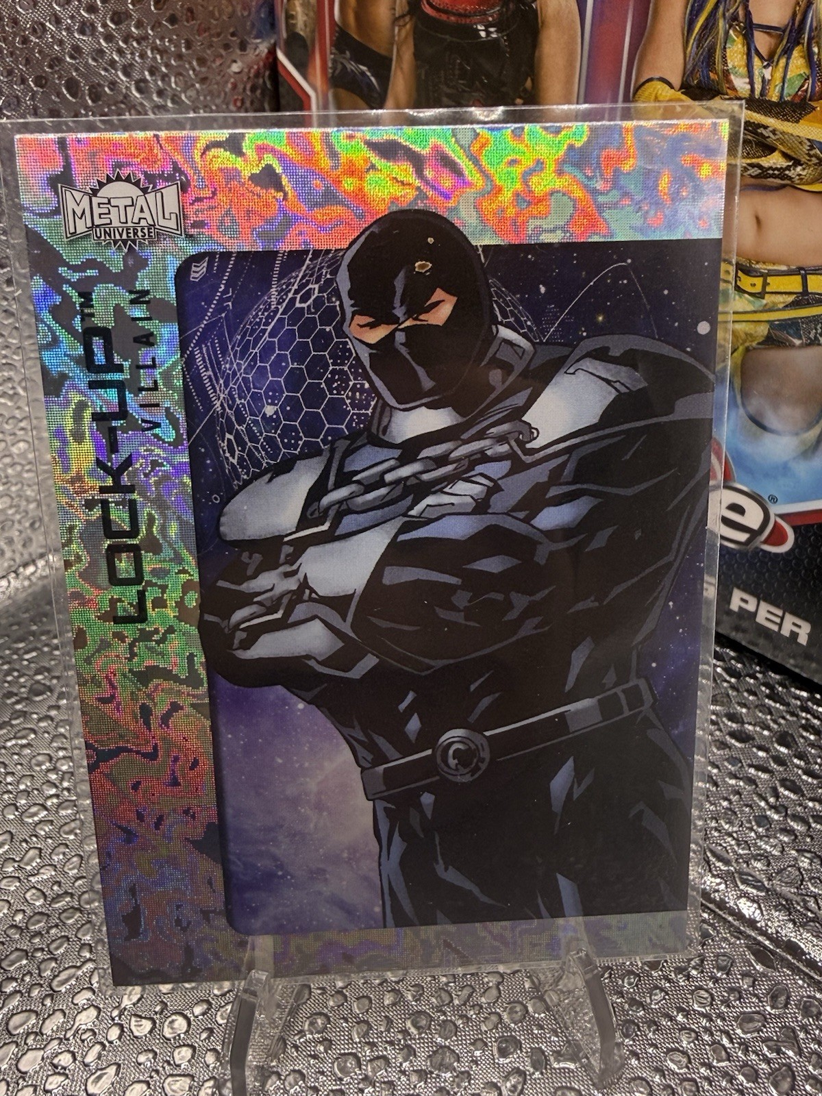 2025 Skybox Metal Universe DC Batman NEMESIS Parallelo #145 Blocco