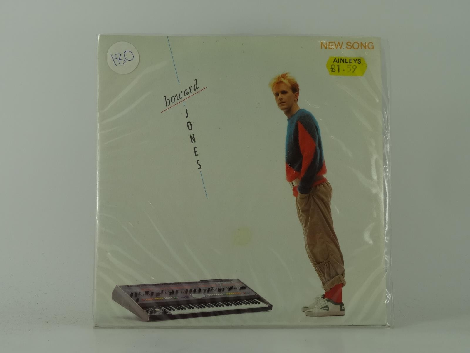 HOWARD JONES NEW SONG (2) (15) 2 Track 7" Single plus Picture Sleeve WEA RECORDS