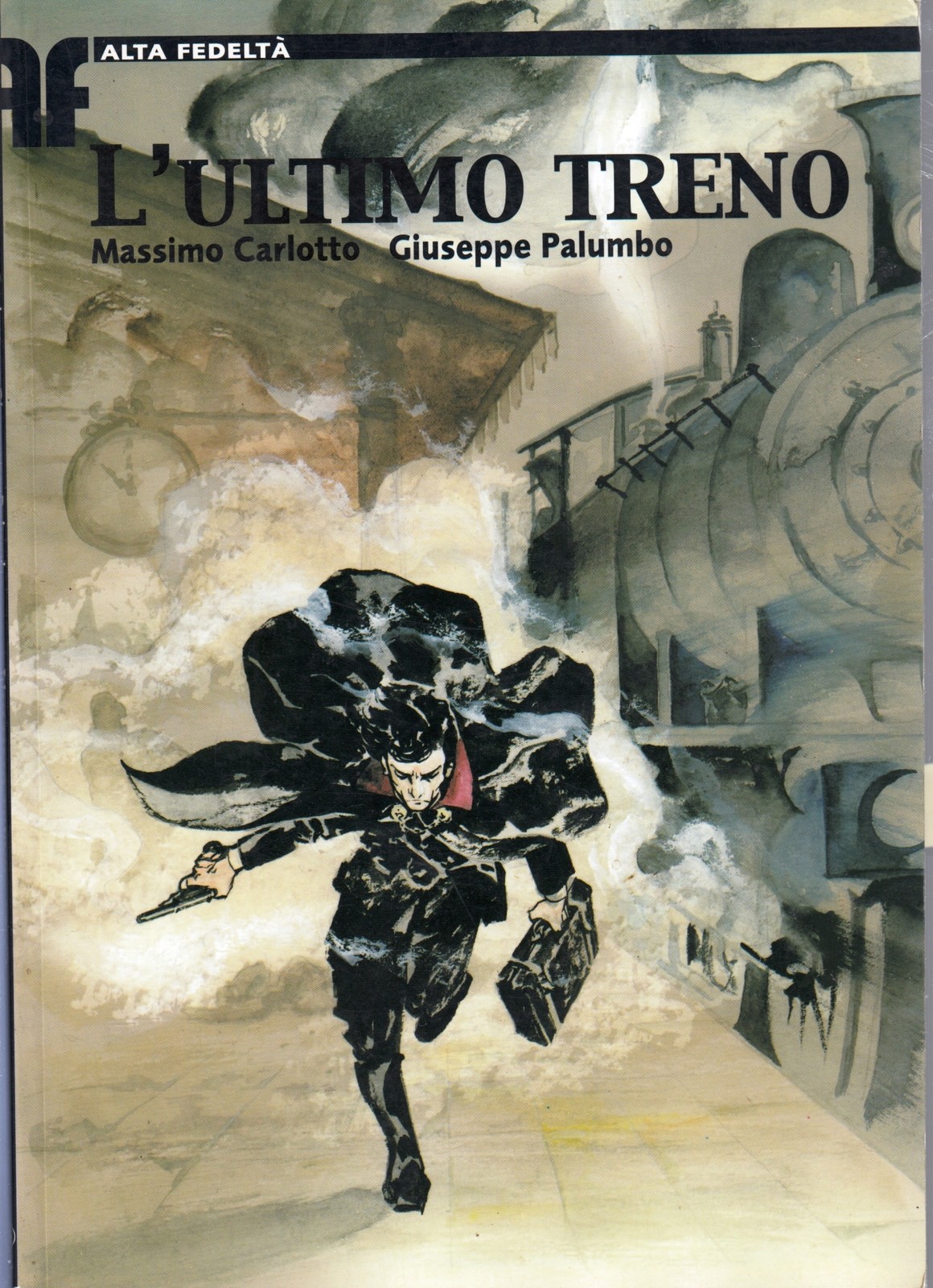 L'ultimo treno - Massimo Carlotto Giuseppe Palumbo - Alta fedelta' - 1a ed.- L26