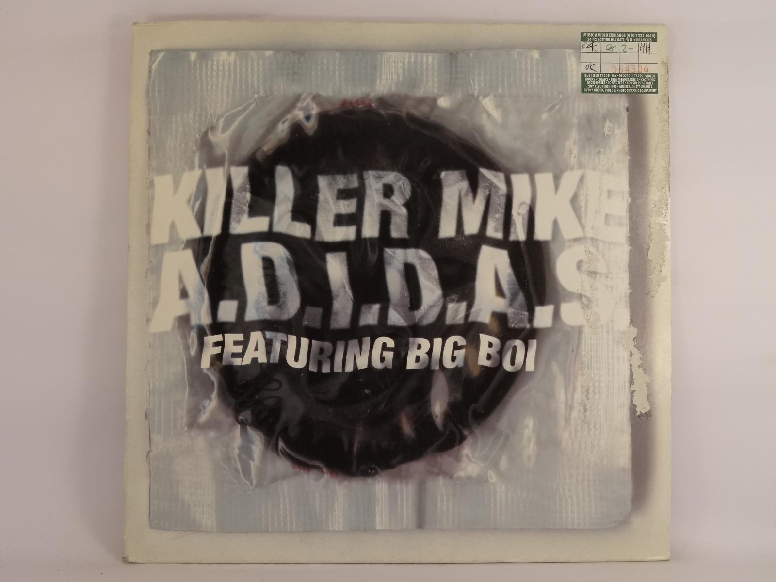 KILLER MIKE A.D.I.D.A.S. (255) 4 Track 12" Single including Picture Sleeve COLUM
