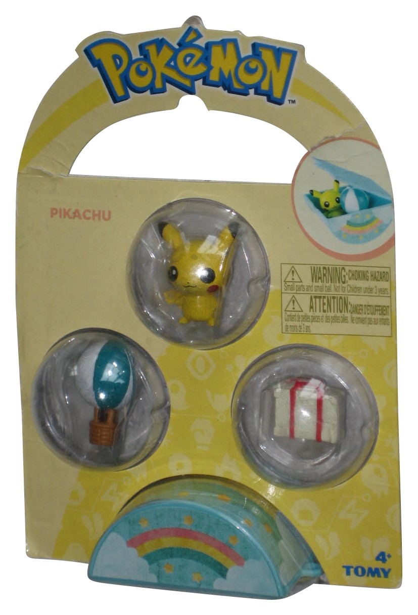 Pokemon Pita Tomy Pikachu Mini Figure Miniature Toy Pack