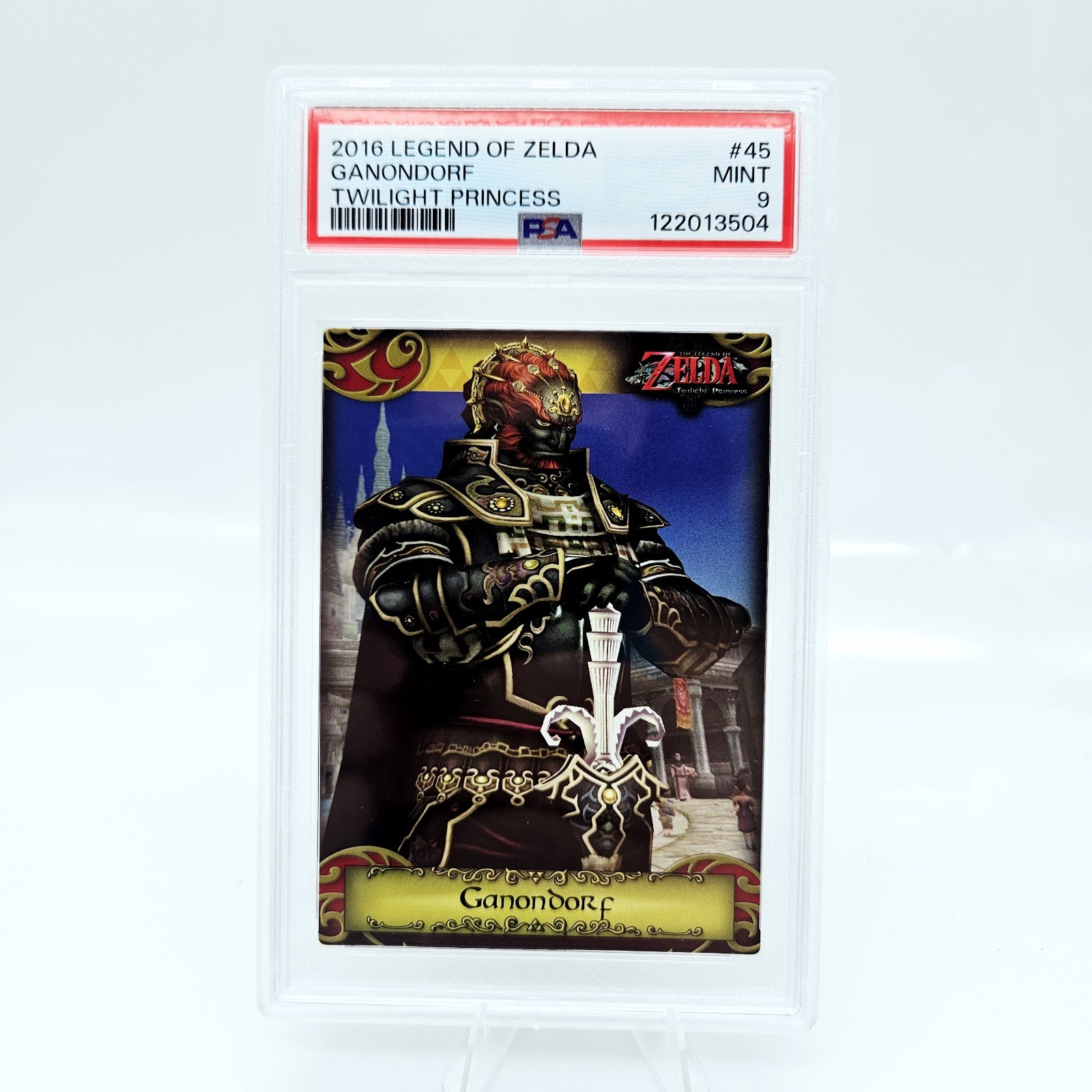 Legend of Zelda Ganondorf #45 PSA 9 Twilight Princess Enterplay 2016