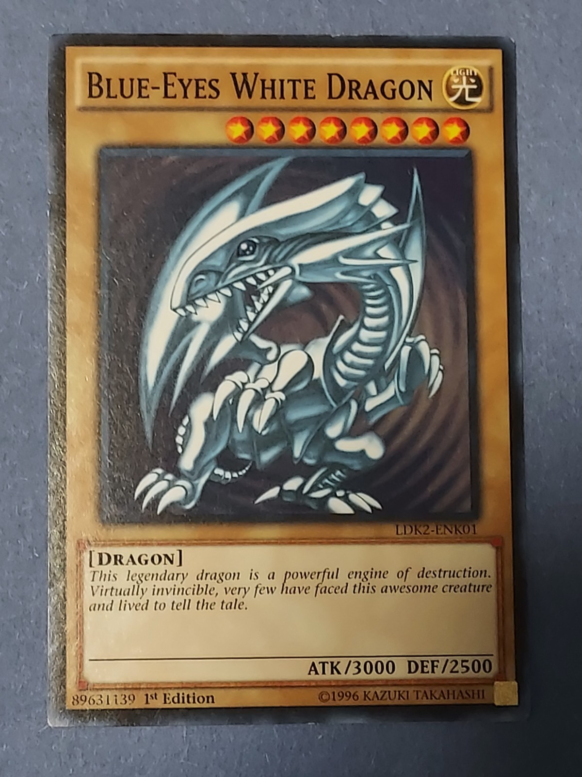 Yu-Gi-Oh! Blue-Eyes White Dragon LDK2-ENK01 1° Edizione Inglese NM