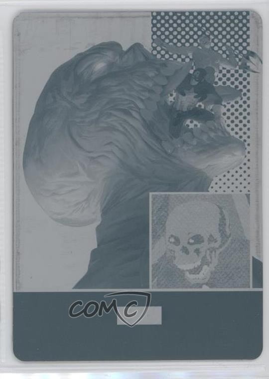 2012 Upper Deck Marvel Beginnings Series 2 Printing Plate Cyan 1/1 Red Skull i1f