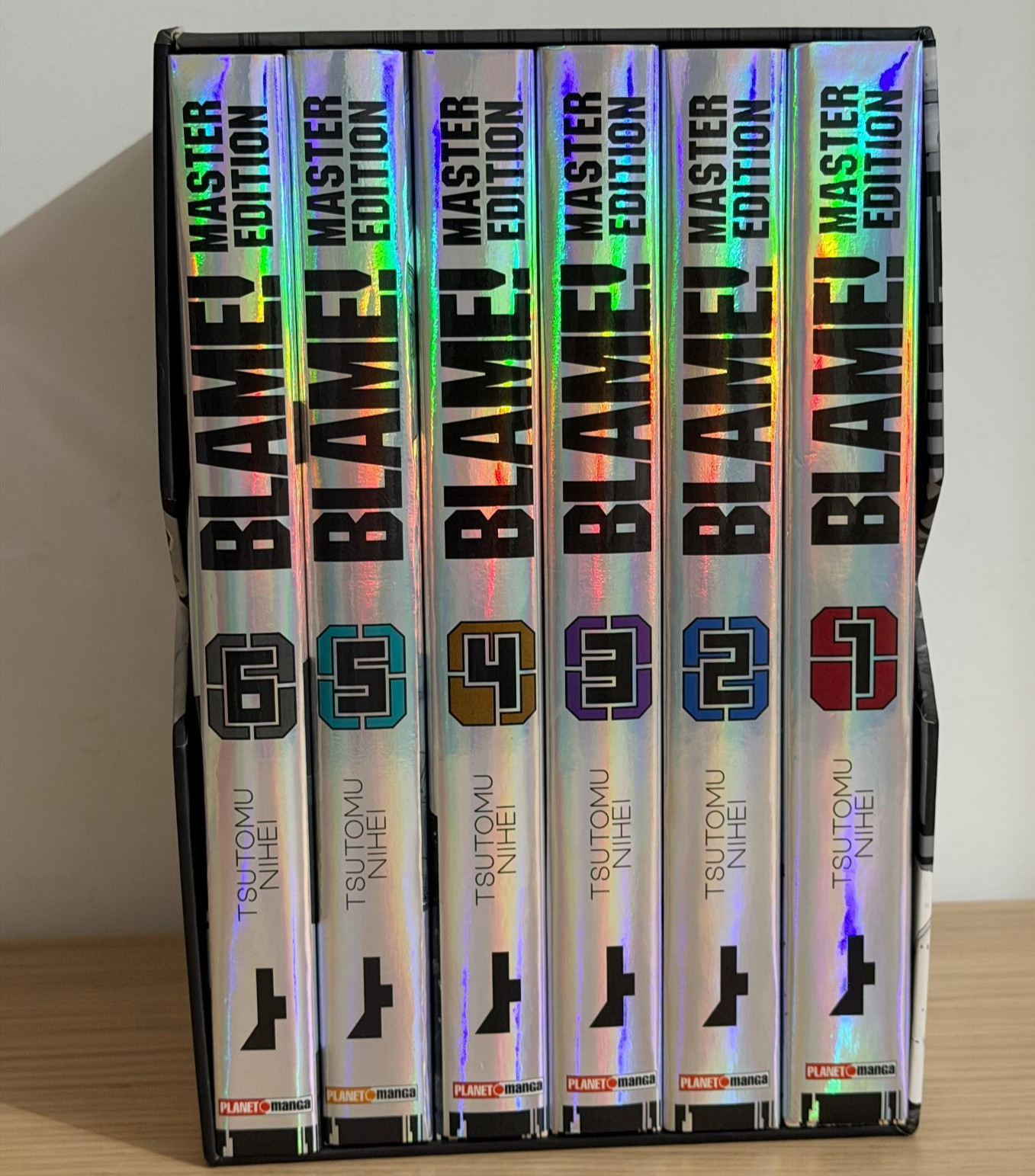 Planet Manga Blame! Master Edition Tsutomu Nihei cofanetto volumi 1-6 ITA