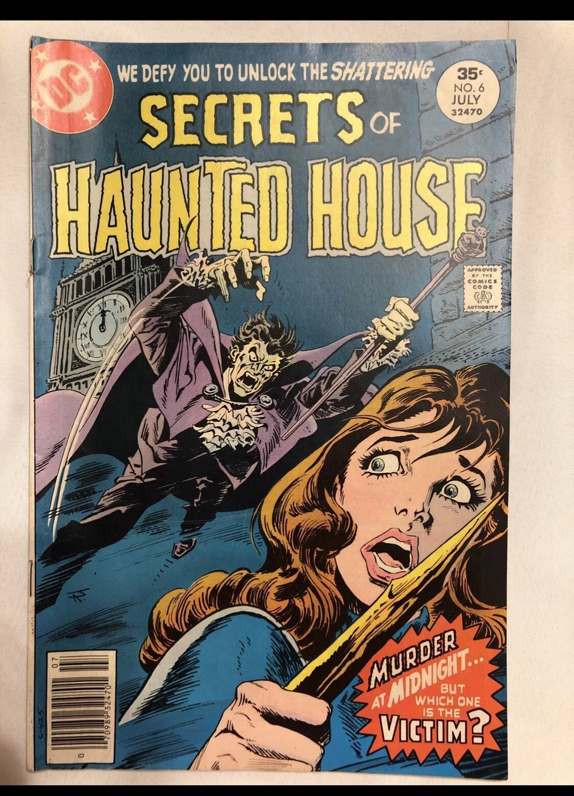 Secrets of Haunted House #6 (DC Comics June-July 1977) - Fine/VF condition