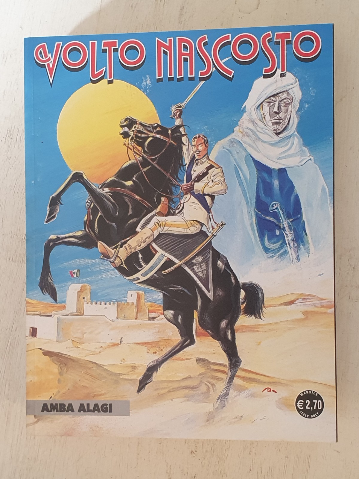 Fumetto Volto Nascosto N. 5 Amba Alagi Bonelli 2008