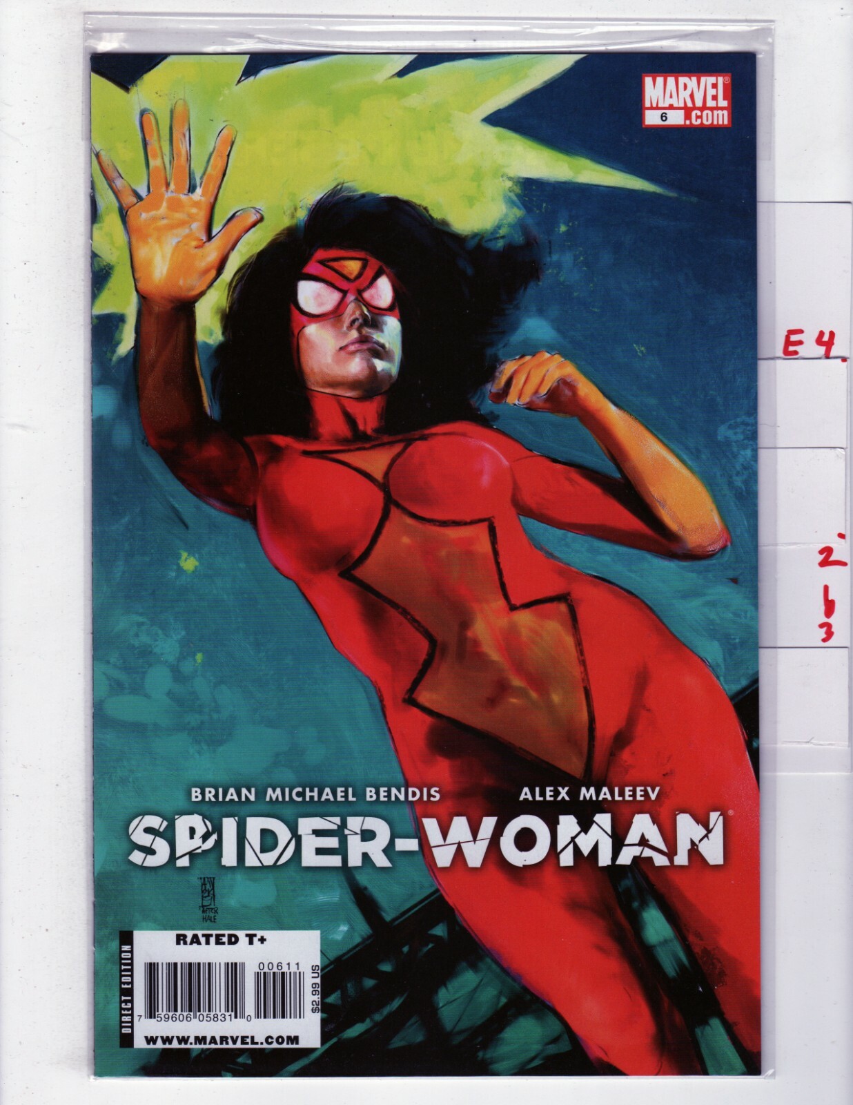 Spider-Woman #6 2009 Marvel Spider-Man VF/NM e423