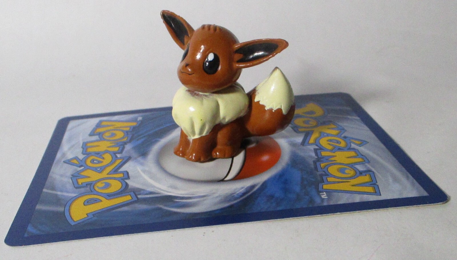 Pokemon 1999 BFI Eevee 1.5" Mini Keychain Figure Nintendo No Chain