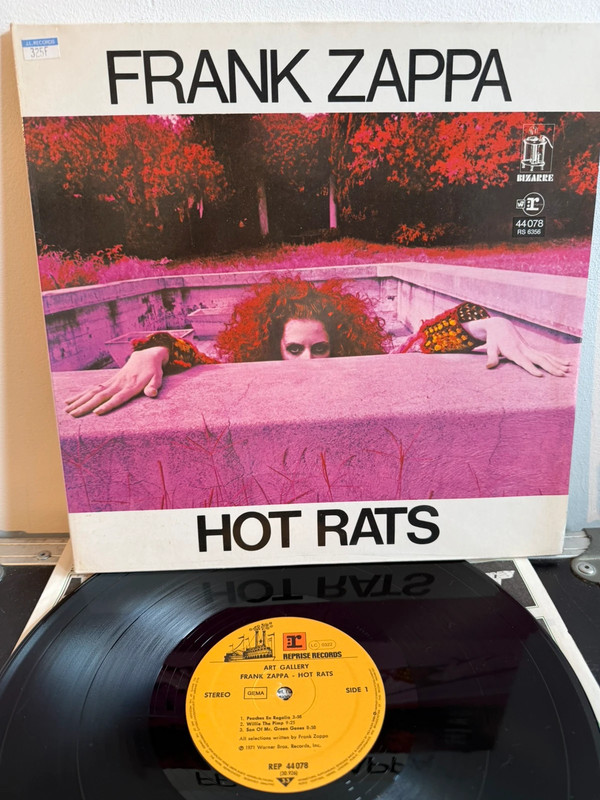 LP Frank Zappa - Hot Rats