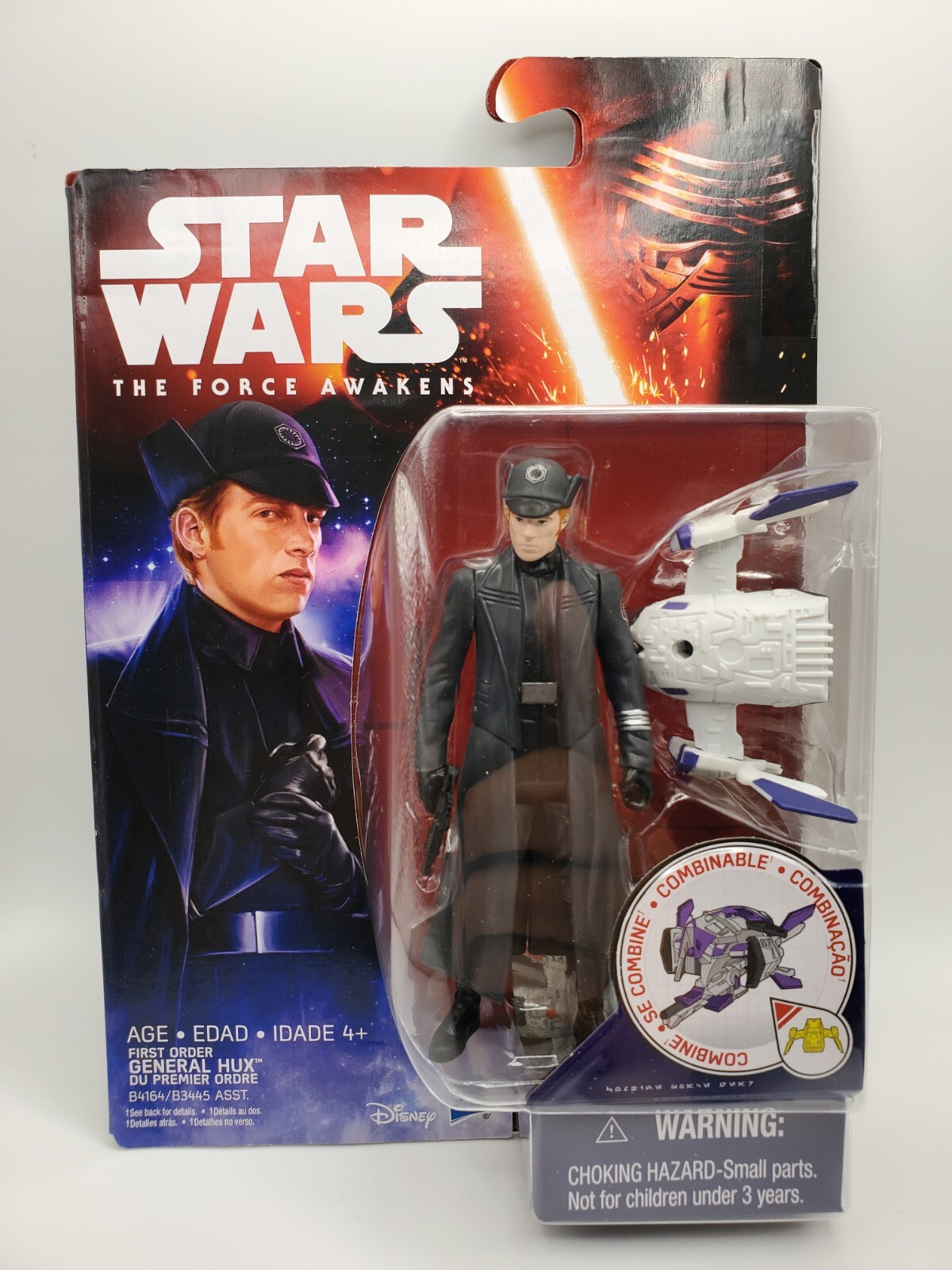 Force Awakens Star Wars Modellino Missione Spaziale Generale Hux Primo Ordine 3,75 Pollici