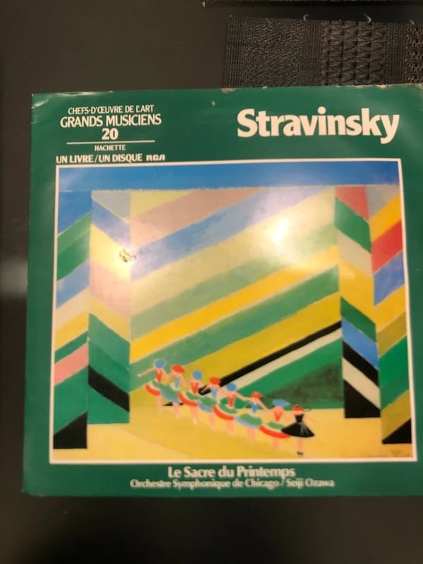 Vinyle Stravinsky le sacre du printemps