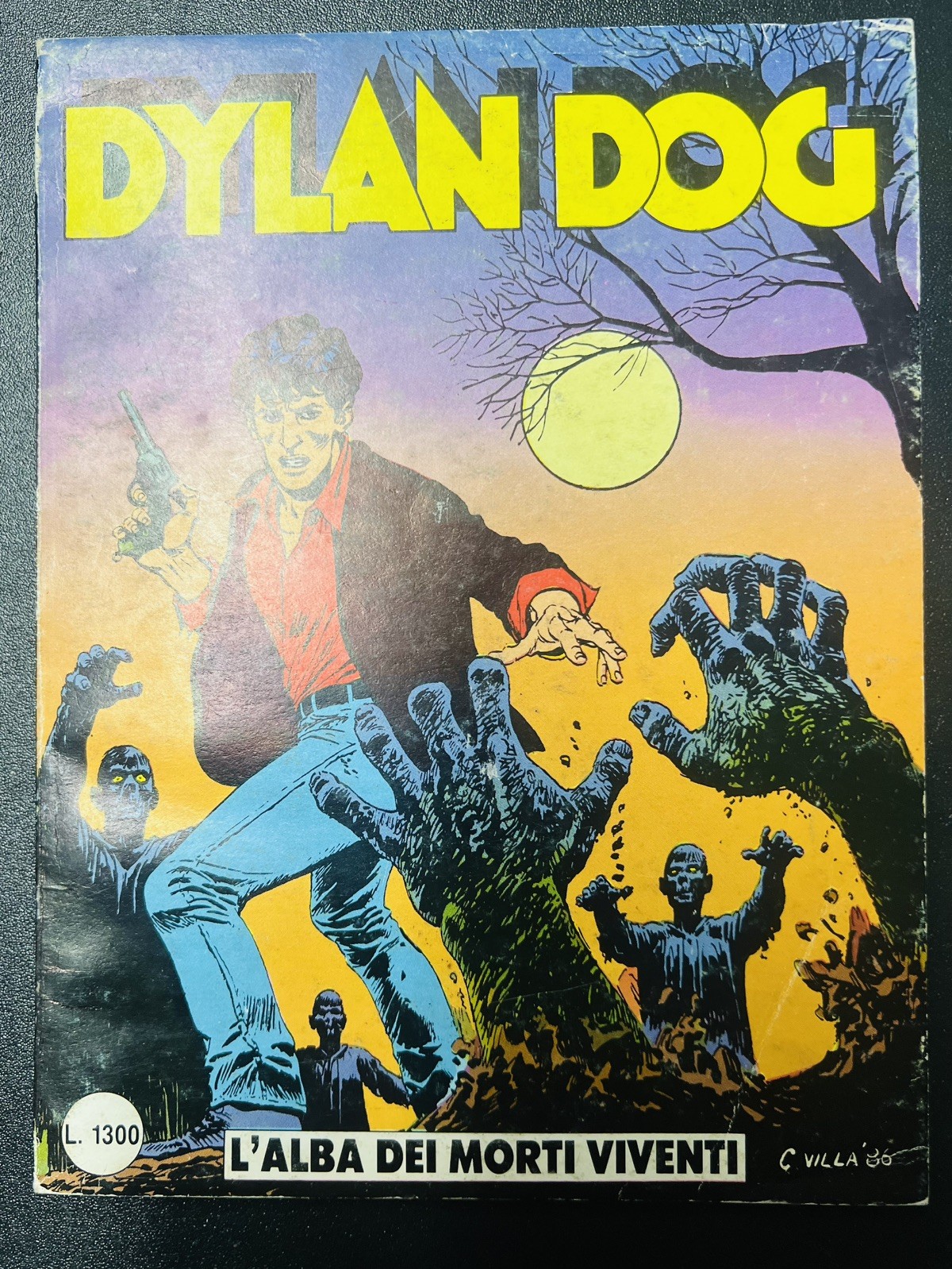 DYLAN DOG ORIGINALE  N 1 PRIMA EDIZIONE ORIGINALE CONDIZIONI OTTIME NO BOLLINO 