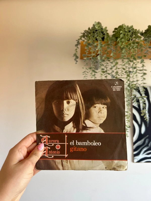 Doble vinilo el bamboleo gitano aurora y Antonio