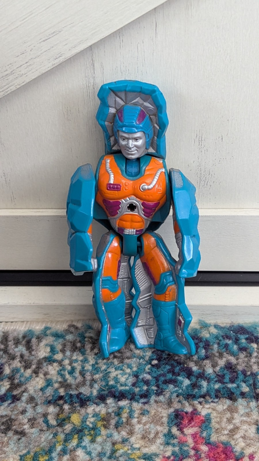 Modellino vintage 1985 Mattel MOTU Rokkon Rock People He-Man Comet Warrior