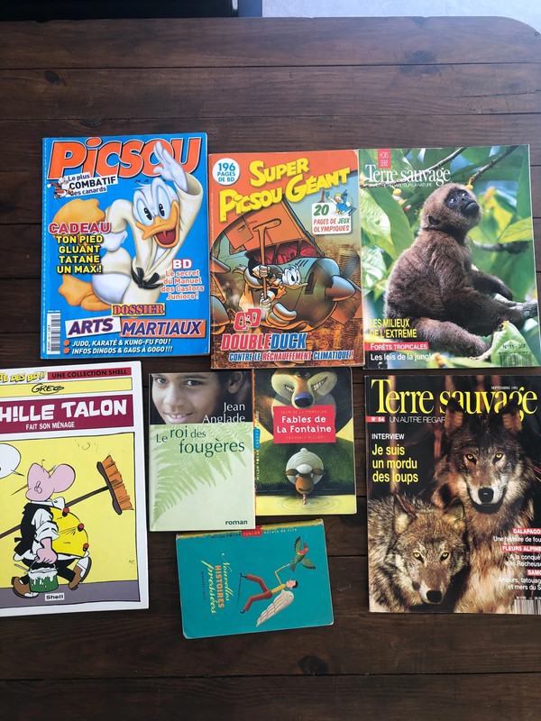 Livres et bandes dessinées