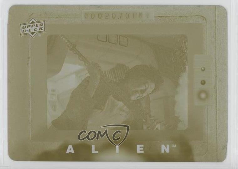 Targa stampa film alieno 2017 gialla moderna 1/1 Joan Lambert Strikes #67 p1l