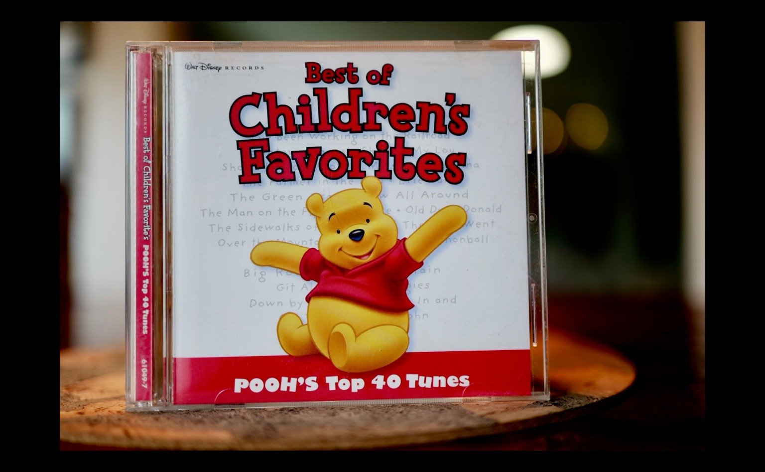 Disney Winnie The Pooh Top 40 Tunes CD 2004 Mickey Goofy Tigger Children's RARE