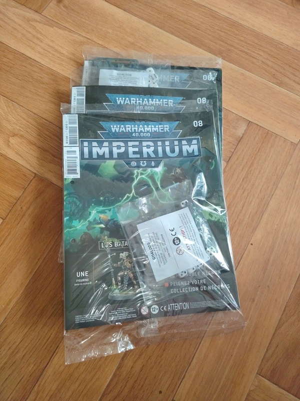 3 grappes Warhammer 40 000 imperium numéro 08