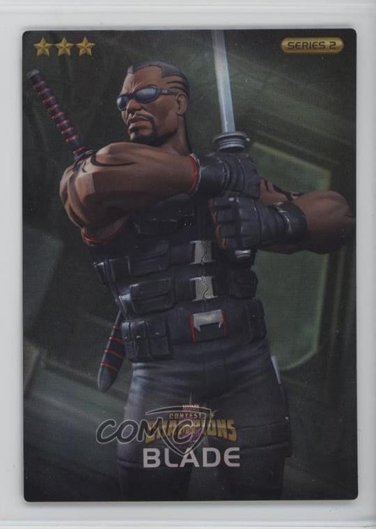 2020 Raw Thrills Marvel Contest of Champions Serie 2 Holo Foil Blade 1wl7