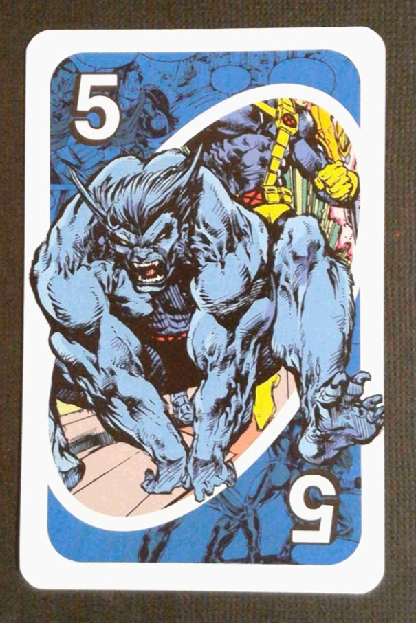 Carta 2026 Uno Marvel X-Men Bestia Blu #5