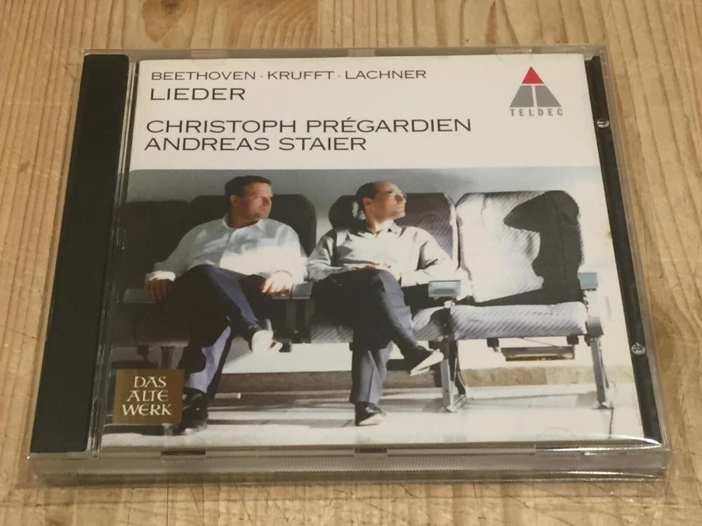 Beethoven, Krufft, Lachner: Lieder CD (1999) Christoph Prégardien Fast FREE P&P