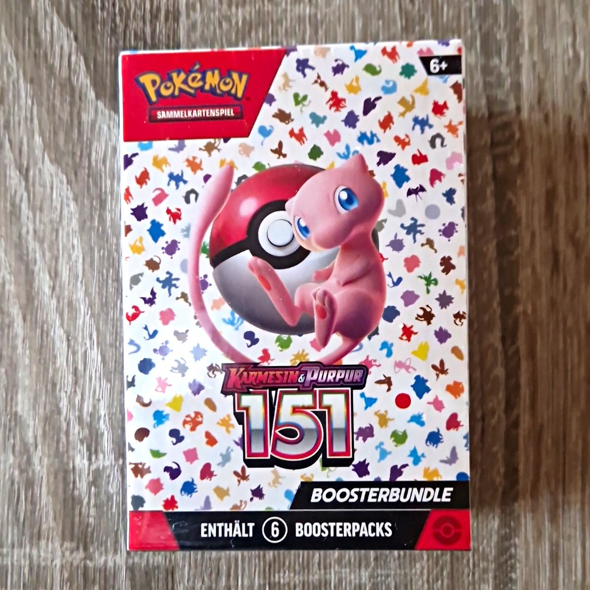 Pokémon TCG Karmesin & Purpur 151 Boosterbundle 6 buste di potenziamento italiano