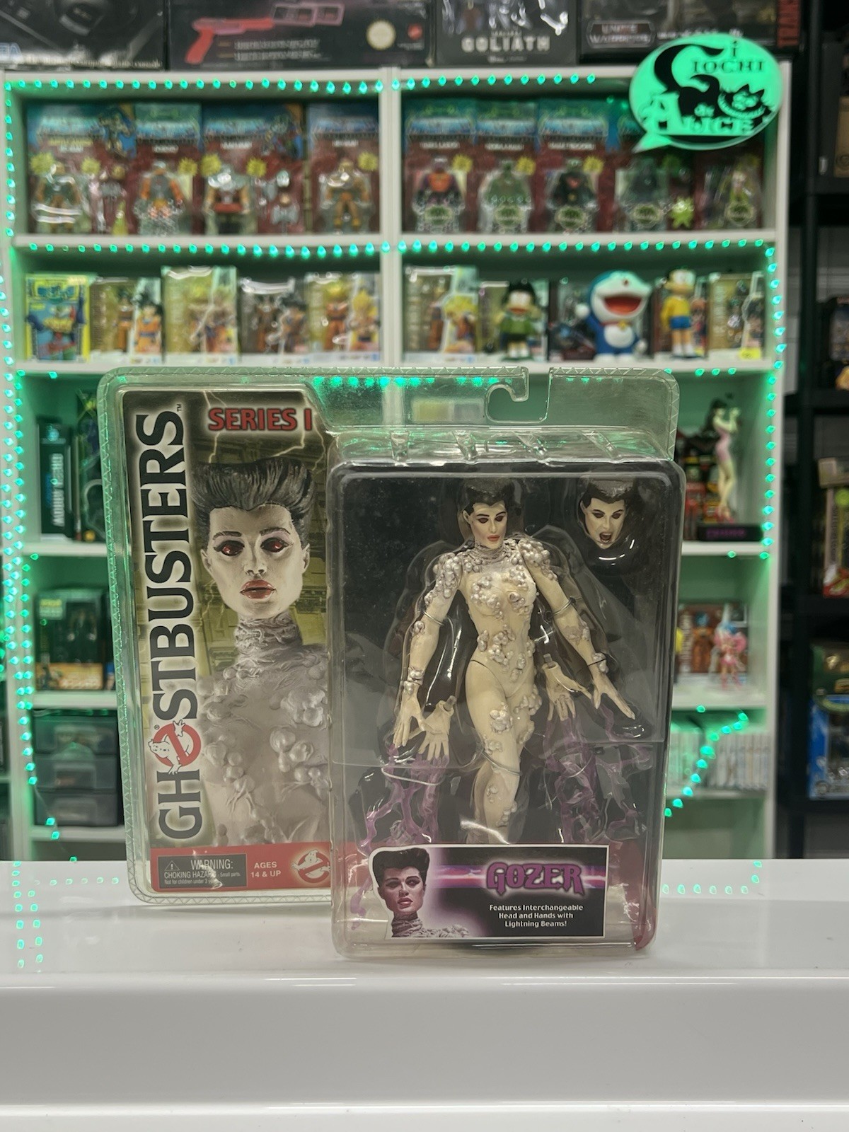 NECA -  Ghostbusters Series 1 - Gozer rare figure