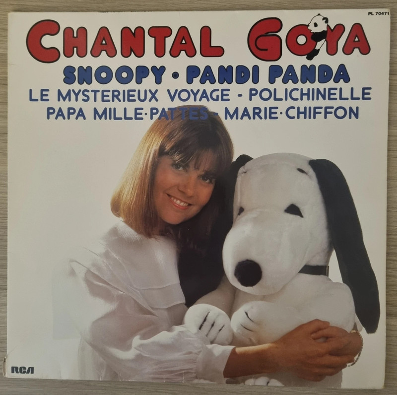 Vinyle 33T Chantal Goya 1958