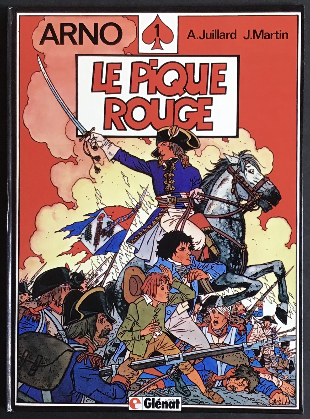 ARNO tome 1 Le Pique rouge EO 1984 Proche du neuf