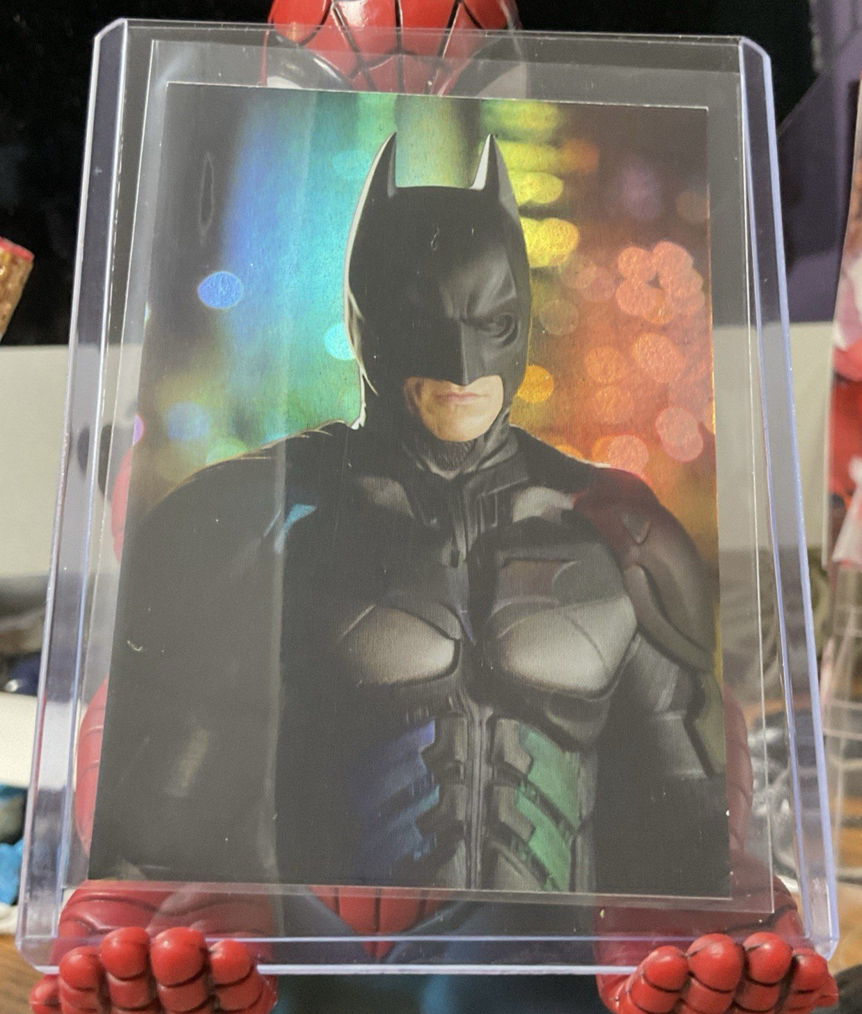2008 PGM The Dark Knight BATMAN/Christian Bale #124 Sticker (Foil) Gradable BIN