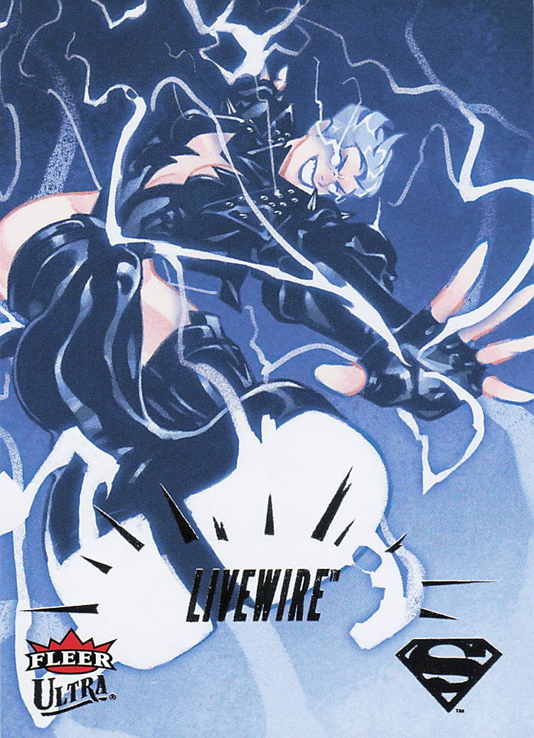 2026 2005 Fleer Ultra Superman #73 Livewire