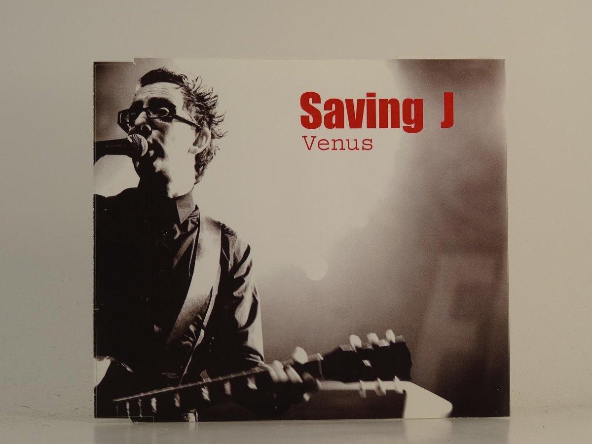 SAVING J VENUS (H1) 2 Track Promo CD Single plus Picture Sleeve CANCAN RECORDING