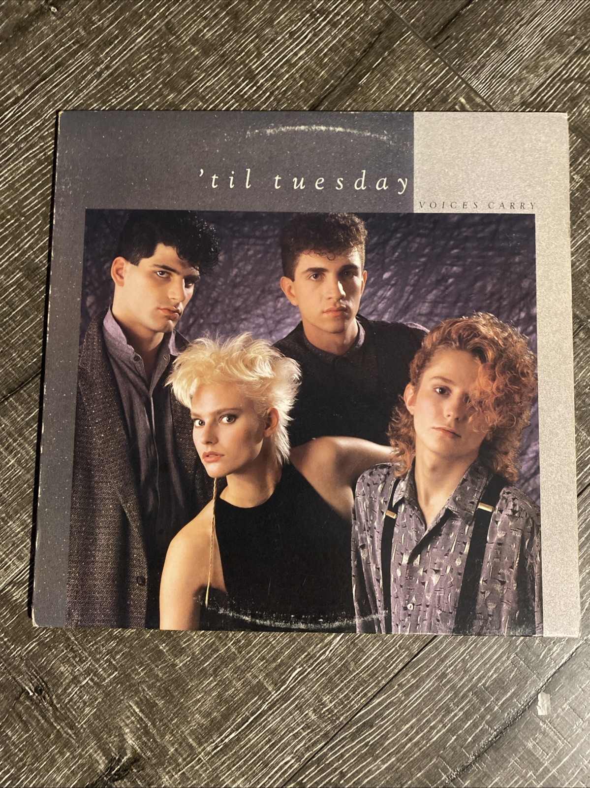 ’Til Tuesday – Voices Carry 1985 Epic BFE 39458 Vinyl LP Record with Inner (S)