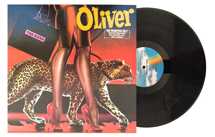 OLIVER  THE BOSS  12" Promo Album  (Cheatham) Funk / Soul / Disco 1982 MINT- !