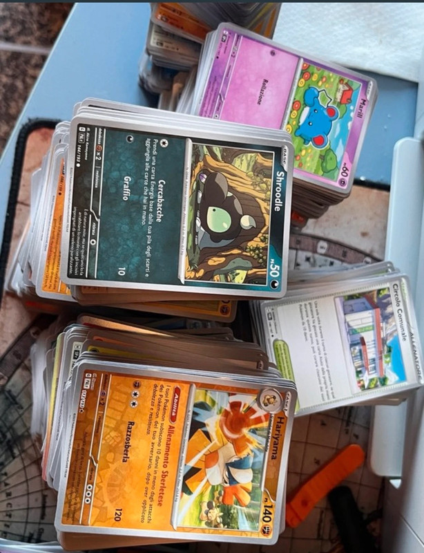 lotto 300 carte pokemon