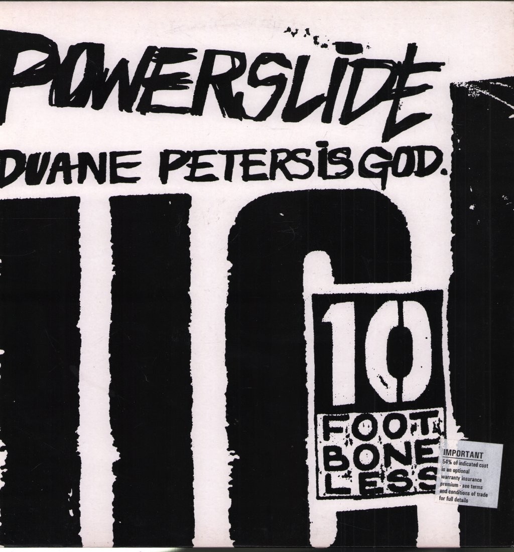 10 Foot Boneless Powerslide Vinile 12" 2 Brani 45RPM EP
