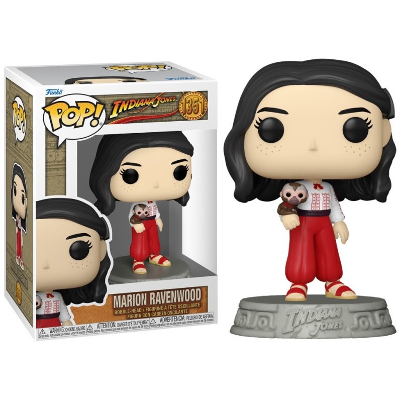 FUNKO Indiana Jones  Pop! Vinyl Figure Of Marion Ravenwood (4 Inch)  Raiders Of