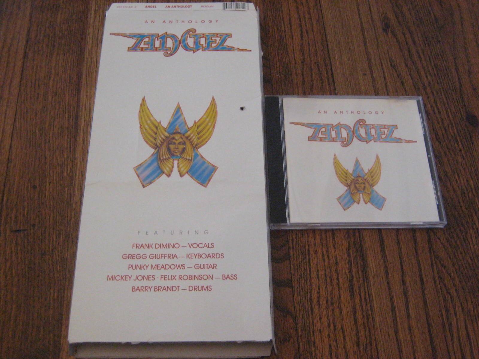 Angel An Anthology  longbox and Cd-Rare!