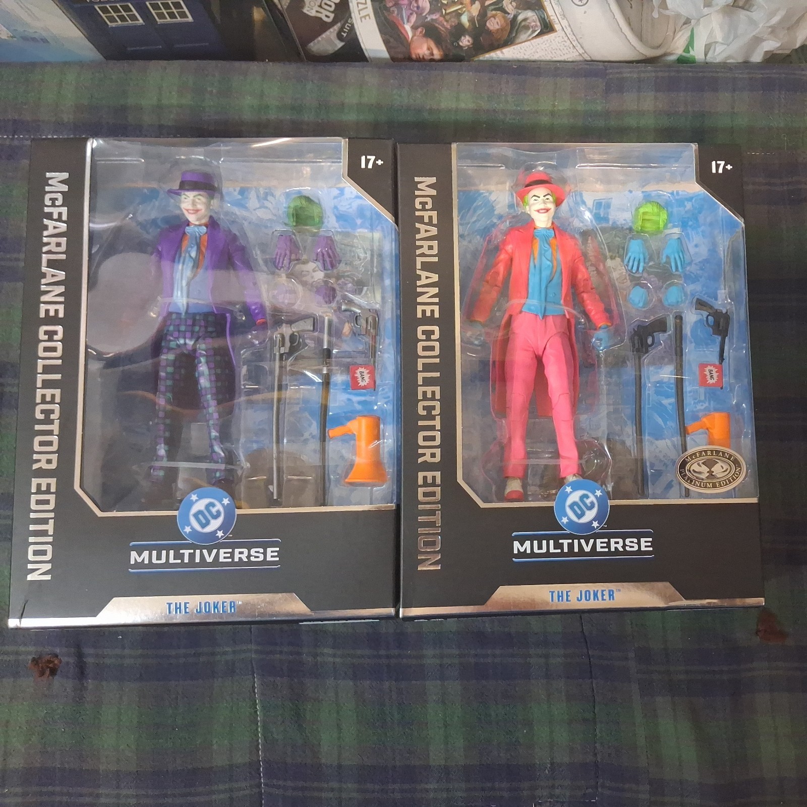DC Multiverse 1989 Joker #57 McFarlane Edizione da Collezione CHASE + Figurina Regolare