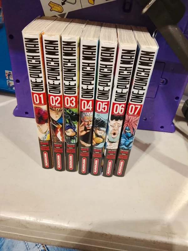 Manga One-punch man de 1 a 7